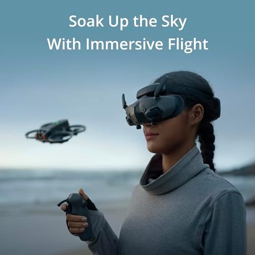 DJI Goggles 3  FPV Goggles with Stunning Micro OLED Screens  Immersive Flight Experience  O4 HD Video Transmission  Adjustable Diopters  Wireless Streaming  Drone Goggles with Real View PiP