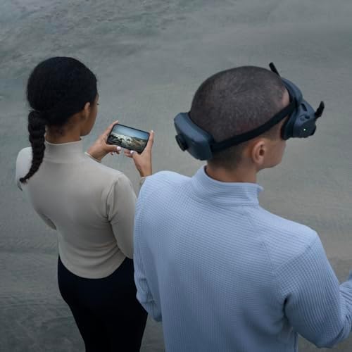 DJI Goggles 3  FPV Goggles with Stunning Micro OLED Screens  Immersive Flight Experience  O4 HD Video Transmission  Adjustable Diopters  Wireless Streaming  Drone Goggles with Real View PiP