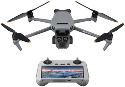 DJI Mavic 3 Classic  DJI RC   Drone with 4/3 CMOS Hasselblad Camera  5 1K HD Video  46 Mins Flight Time  Omnidirectional Obstacle Sensing  Smart Return to Home  FAA Remote ID Compliant
