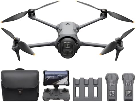 DJI Mavic 4 Pro 512GB Creator Combo with RC Pro 2  Flagship Tri Camera Drone with 100MP 4/3 CMOS Hasselblad Camera  51 Min Max Flight Time  Three Batteries  Charging Hub  Professional  Gray