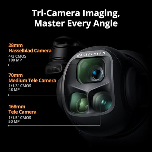 DJI Mavic 4 Pro Drone Fly More Combo 6K60 HDR  100MP  51 Min Max Flight Time  18 6 Mile Range  ActiveTrack 360 Subject/Vehicle Tracking  Omnidirectional Avoidance Bundle with 128GB Memory  2 Year CPS Warranty  Backpack  Bundle It Better Lens Cloth   More