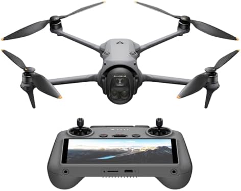 DJI Mavic 4 Pro Fly More Combo with DJI RC 2  Flagship Tri Camera Drone with 100MP 4/3 CMOS Hasselblad Camera  30km/18 6mi Video Transmission  51 Min Max Flight Time  Charging Hub  and More