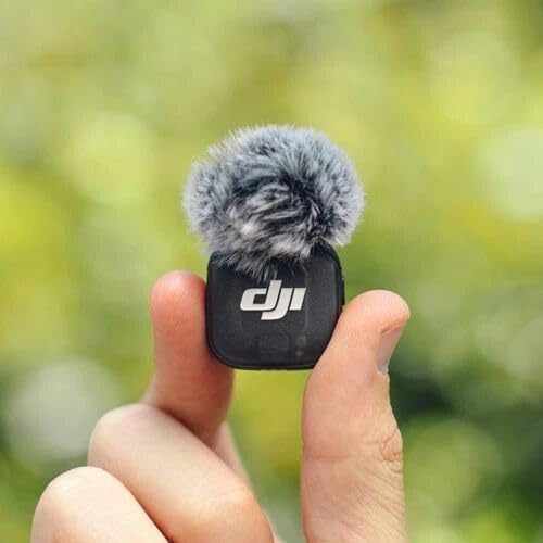 DJI Mic 3  2 TX   1 RX   Charging Case   Wireless Microphone for iPhone/Camera/Android  Ultralight  Adaptive Gain Control for Balanced Volume  Dual Band Anti Interference  28hrs Use  Vlog