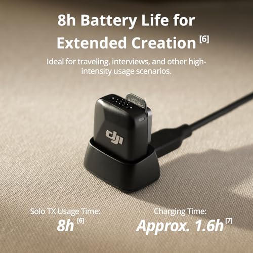 DJI Mic Mini Transmitter  Infinity Black   Ultralight  Wireless Lavalier Microphone for DJI Action 5 Pro/Osmo Pocket 3  Noise Cancelling  Wireless Microphone for Camera/iPhone/Android  Vlog  Streaming