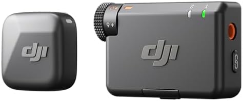 DJI Mic Mini  2 TX   1 RX   Charging Case   Wireless Lavalier Microphone for iPhone/Camera/Android  Ultralight  Detail Rich Audio  48h Use  Noise Cancelling  Automatic Limiting  Vlog  Streaming