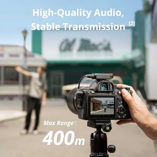 DJI Mic Mini  2 TX   1 RX   Detail Rich Audio  Wireless Lavalier Microphone for Camera/Android  2 Person Vlog  Team Production