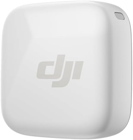 DJI Mic Mini  2 TX   1 RX   Charging Case   Wireless Lavalier Microphone for iPhone/Camera/Android  Ultralight  Detail Rich Audio  48h Use  Noise Cancelling  Automatic Limiting  Vlog  Streaming