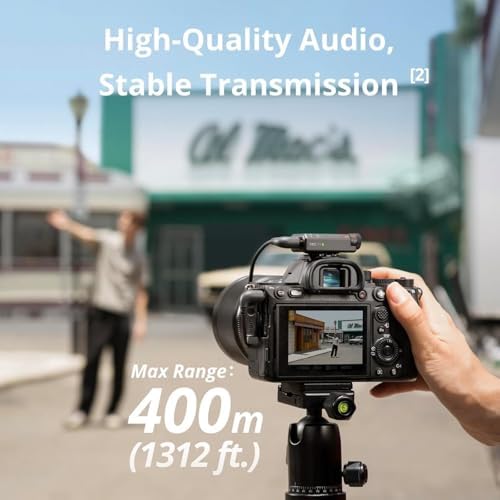 DJI Mic Mini  2 TX   1 RX   Charging Case   Wireless Lavalier Microphone for iPhone/Camera/Android  Ultralight  Detail Rich Audio  48h Use  Noise Cancelling  Automatic Limiting  Vlog  Streaming