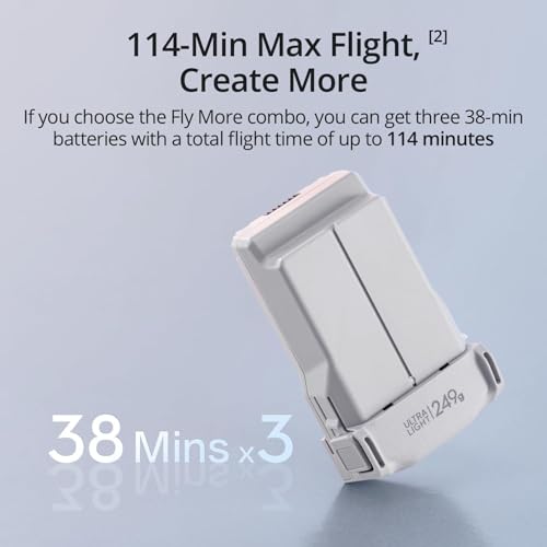 DJI Mini 3 Fly More Combo  DJI RC   Drones with Camera for Adults 4K  3 Batteries for 114 min Flight Time  Vertical Shooting  32800ft  10km  Video Transmission  Lightweight Mini Drone for Beginners