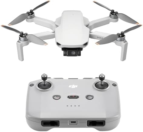 DJI Mini 4K Fly More Combo  Drone with 4K UHD Camera for Adults  Under 249 g  3 Axis Gimbal Stabilization  10km Video Transmission  Auto Return  3 Batteries for 93 Min Max Flight Time  QuickShots