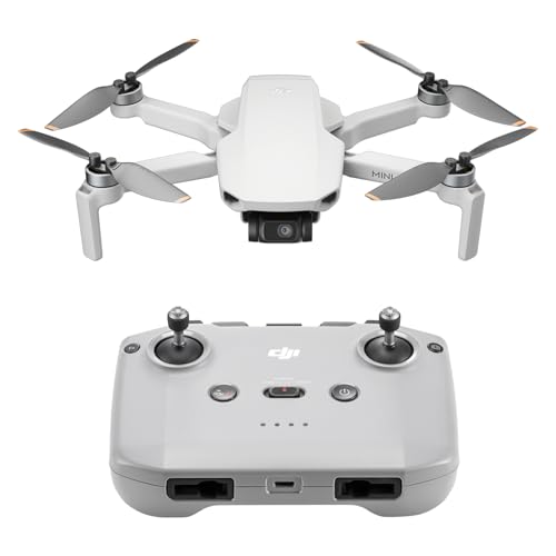 DJI Mini 4K  Drone with 4K UHD Camera for Adults  Under 249 g  3 Axis Gimbal Stabilization  10km Video Transmission  Auto Return  Wind Resistance  1 Battery for 31 Min Max Flight Time  Intelligent Flight
