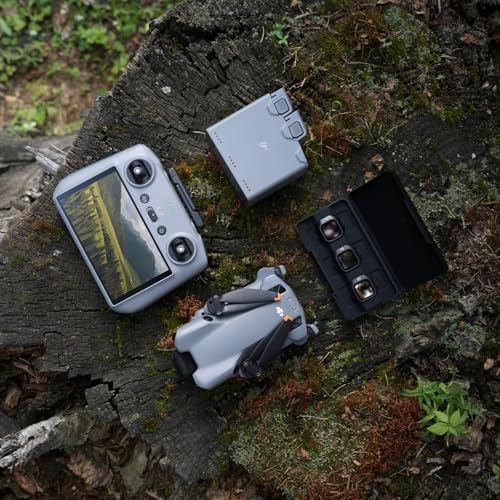DJI Mini 5 Pro Fly More Combo with DJI RC 2  Drone with Camera  1 Inch CMOS  4K Drone for Beginners with Omnidirectional Obstacle Sensing  ActiveTrack 360   225  Gimbal Rotation  3 Batteries