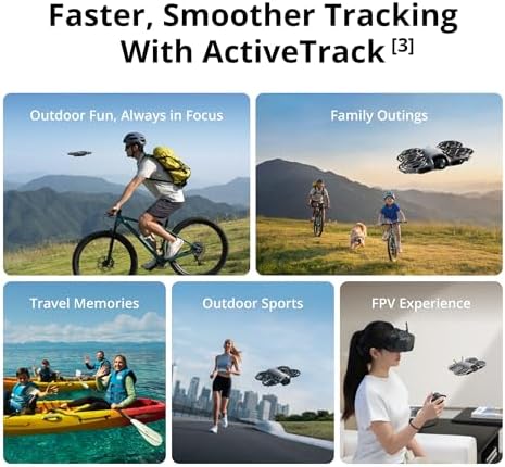 DJI Neo 2  Drone Only   Lightweight & Foldable 4K Drone With Camera  Palm Takeoff & Landing  Gesture Control  ActiveTrack  Omnidirectional Obstacle Sensing