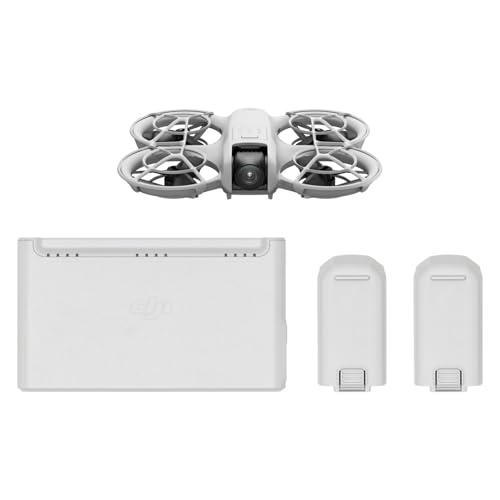 DJI Neo Three Battery Combo  Mini Drone with 4K UHD Camera for Adults  135g Self Flying Drone that Follows You  Palm Takeoff  Subject Tracking  QuickShots  Stabilized Video  Controller Free