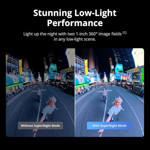 DJI Osmo 360 Camera Adventure Combo  Waterproof 8K 360  Action Camera with 1 Inch 360  Imaging  Extended Battery Life with 3 Batteries  Native 360  Video  105GB Built in Storage