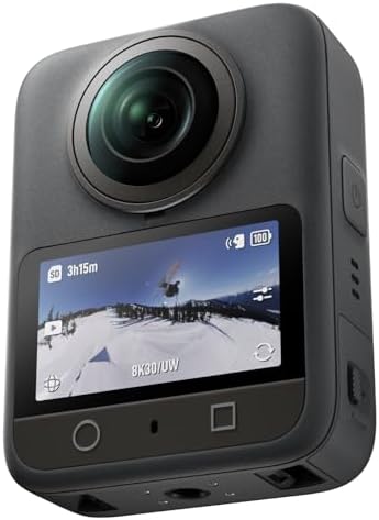 DJI Osmo 360 Camera Adventure Combo  Waterproof 8K 360  Action Camera with 1 Inch 360  Imaging  Extended Battery Life with 3 Batteries  Native 360  Video  105GB Built in Storage