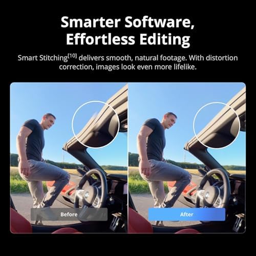 DJI Osmo 360 Camera Standard Combo  Waterproof 360  Action Camera with 1 Inch 360  Imaging  Native 8K 360  Video  105GB Built in Storage  120MP 360  Photo  100 Min 8K Recording  360 Action Camera