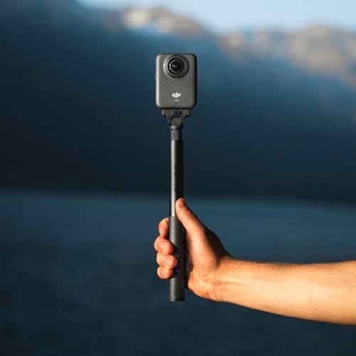 DJI Osmo 360 Camera Adventure Combo, cámara de acción impermeable 8K 360° con imagen 360° de sensor de 1 pulgada, duración extendida de batería con 3 baterías, video nativo 8K 360°, almacenamiento