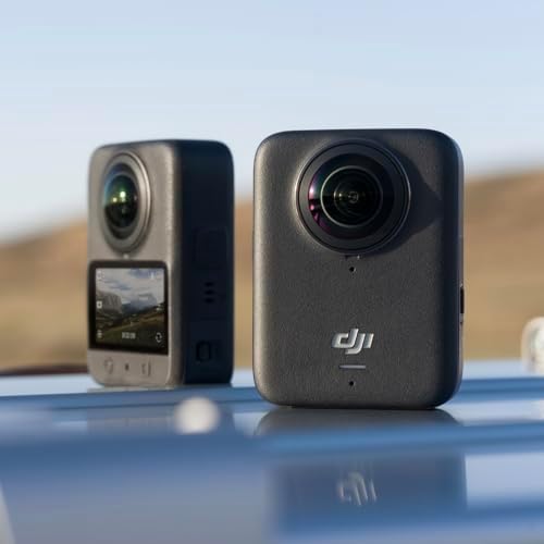 DJI Osmo 360 Motorcycle Handlebar POV Combo  360 Camera with 1 Inch 360  Imaging  170  FOV  Native 8K 360  Video  Magnetic Quick Release  Heavy Duty Mount for Handlebar View  Action Camera for Riders