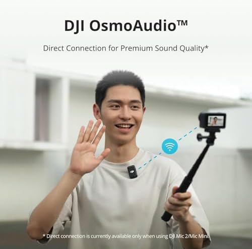 DJI Osmo Action 4 Essential Combo  4K/120fps Waterproof Action Camera with a 1/1 3 Inch Sensor  Stunning Low Light Imaging 10 bit & D Log M Color Performance  Long Lasting 160 Mins  Outdoor Camera