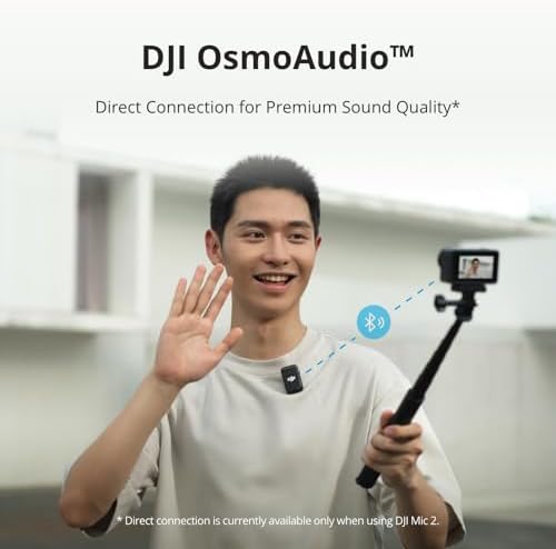 DJI Osmo Action 4 Standard Combo  4K/120fps Waterproof Action Camera with a 1/1 3 Inch Sensor  Stunning Low Light Imaging 10 bit & D Log M Color Performance  Long Lasting 160 Mins  Outdoor Camera