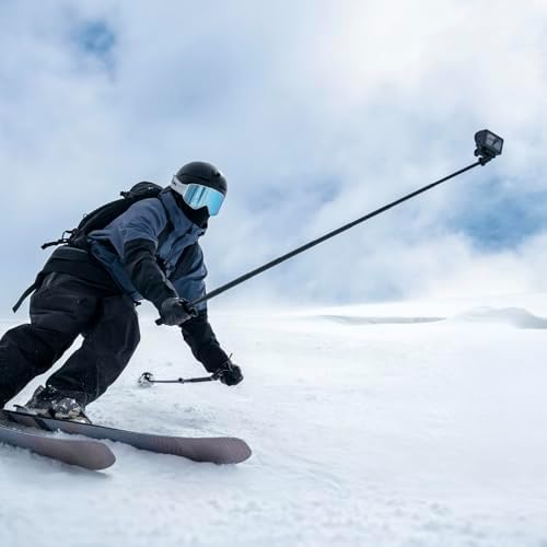 DJI Osmo Action 6 Essential Combo  Action Camera with 1/1 1  Square Sensor  Variable Aperture of f/2 0 f/4 0  Cold Resistant  4hrs Battery  Action Camera 4K Ideal for Daily Use