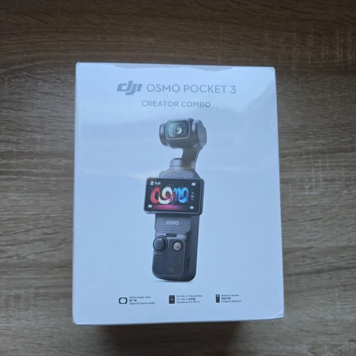 DJI Osmo Pocket 3 Creator Combo - Negro. Nuevo, sellado.