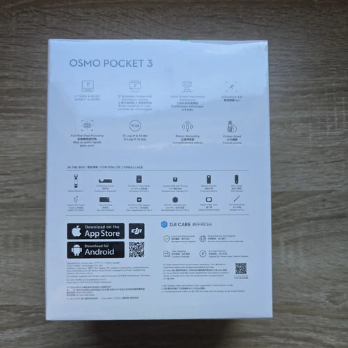 DJI Osmo Pocket 3 Creator Combo - Negro. Nuevo, sellado.