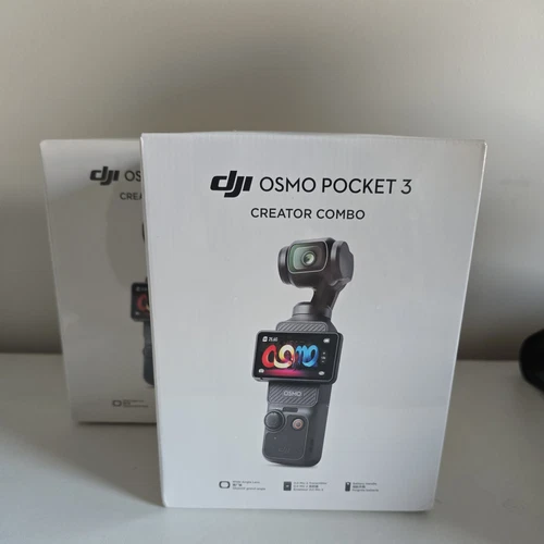 DJI Osmo Pocket 3 Creator Combo - Negro. Nuevo, sellado.