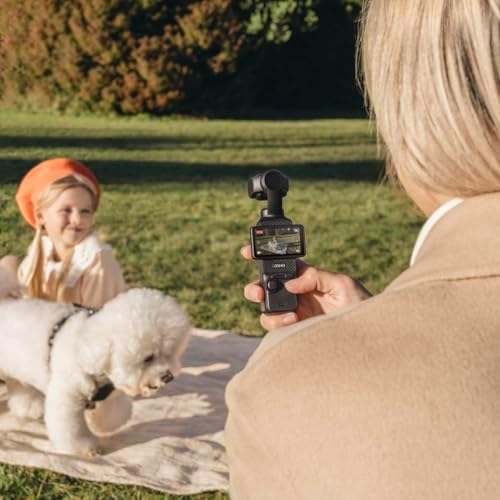 DJI Osmo Pocket 3  Vlogging Cameras with 1 CMOS & 4K/120fps Vlog Camera  3 Axis Stabilization  Fast Focusing  Face/Object Tracking  Digital Vlogging Camera for YouTube