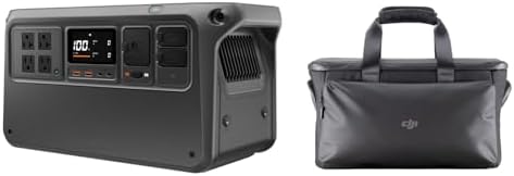 DJI Power 1000 V2 Portable Power Station  1024Wh LFP Battery  Compact Size  2600W Stable Output  0 80  Recharge in 37 Mins  Electric Generator for Home  Camping  RVs  Off Grid