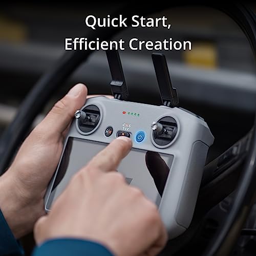 DJI RC 2  Remote Controller with Next Gen Processor  20km O4 Transmission  5 5 inch FHD Screen  2T4R Antennas  Smart Controller for Drones  Light and Compact