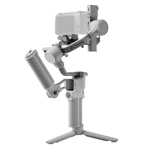 DJI Mini Combo RS 4, estabilizador cardán para cámaras Canon/Sony/Panasonic/Nikon/Fujifilm, Bloqueos de eje automático, seguimiento inteligente, carga útil de 4.4 lbs/4.4 libras, cardán de cámara