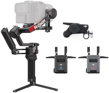 DJI RS 4 Pro Combo  3 Axis Gimbal Stabilizer for Cameras for DSLR & Cinema Camera Stabilizer Canon/Sony/Panasonic/Nikon/Fujifilm  Native Vertical Shooting  4 5kg/10lbs Payload  Camera Gimbal