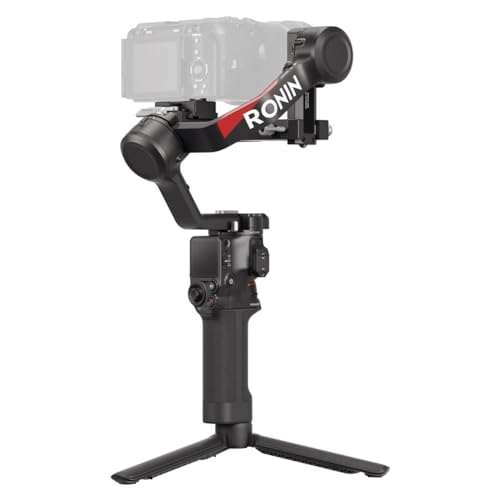 DJI RS 4  3 Axis Gimbal Stabilizer for DSLR and Mirrorless Cameras Canon/Sony/Panasonic/Nikon/Fujifilm  2nd Gen Native Vertical Shooting  2 Mode Switch Joystick  Teflon Axis Arms  Camera Gimbal