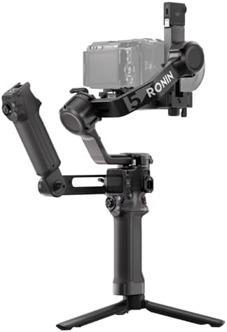 DJI RS 4  3 Axis Gimbal Stabilizer for DSLR and Mirrorless Cameras Canon/Sony/Panasonic/Nikon/Fujifilm  2nd Gen Native Vertical Shooting  2 Mode Switch Joystick  Teflon Axis Arms  Camera Gimbal