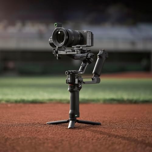 DJI RS 5 Combo  Gimbal Stabilizer for Camera Canon/Sony/Panasonic/Nikon/Fujifilm  Intelligent Tracking  Electronic Briefcase Handle  Fine Tuning Knobs  New Z Axis Indicator