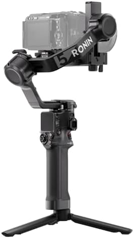 DJI RS 5  Gimbal Stabilizer for Camera Canon/Sony/Panasonic/Nikon/Fujifilm  Fine Tuning Knobs  2nd Gen Automated Axis Locks  Quick Open Tripod  New Z Axis Indicator