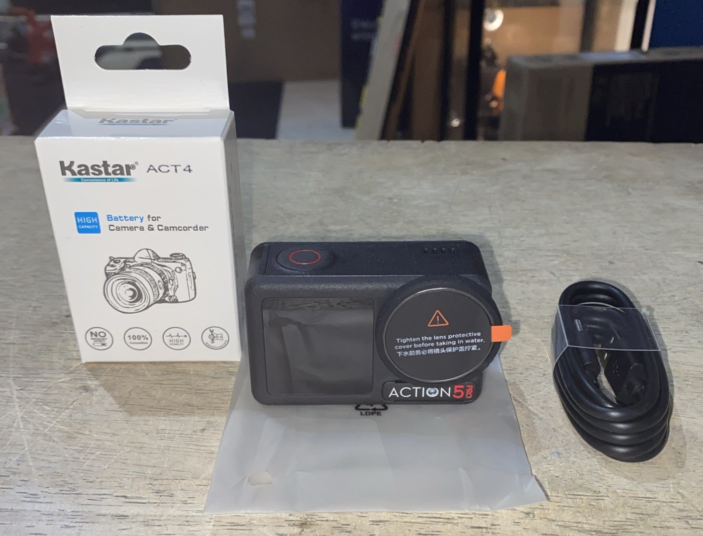 DJI   Osmo Action 5 Pro 4K Action Camera Standard   Black