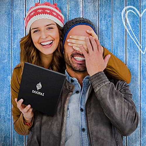 DOOPAI Belt Men  Ratchet Belt Dress Adjustable 1 3/8 Genuine Leather Designer Belt  Size Length Can be Cut  with Gift Box