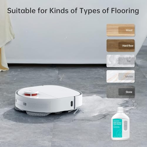 DREAME Floor Cleaning Solution Compatible with X Series/Aqua10 Series/L Series/D Series Robot Vacuum and Mop  33 81 Fl Oz 
