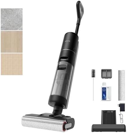 DREAME G10 Pro Wet Dry Vacuum Mop  Vacuum and Mop All in One with Auto Self Cleaning  Floor Cleaner Machine for Hard Floor  35 Mins Runtime  Edge Cleaning  Self Propelled Vacuum Mop Combo