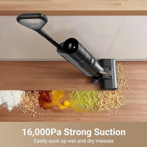 DREAME G10 Pro Wet Dry Vacuum Mop  Vacuum and Mop All in One with Auto Self Cleaning  Floor Cleaner Machine for Hard Floor  35 Mins Runtime  Edge Cleaning  Self Propelled Vacuum Mop Combo