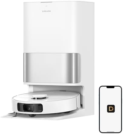 DREAME L10s Pro Ultra Heat Robot Vacuum and Mop Combo  Mop Extend  7000Pa Suction  Auto Robot Care and Maintenance  136 F Hot Water Mop Self Cleaning  Obstacle Avoidance  Ideal for Hair  Carpets