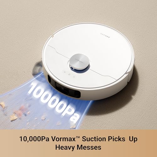 DREAME L10s Ultra Gen 2 Robot Vacuum and Mop  10 000Pa Suction  MopExtend Technology  All in One Base Station  Pet Friendly  Versatile Carpet Cleaning  DuoScrub Mopping System  Smart Pathfinder Tech