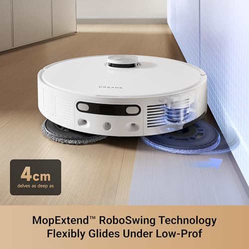 DREAME L10s Ultra Gen 2 Robot Vacuum and Mop  10 000Pa Suction  MopExtend Technology  All in One Base Station  Pet Friendly  Versatile Carpet Cleaning  DuoScrub Mopping System  Smart Pathfinder Tech