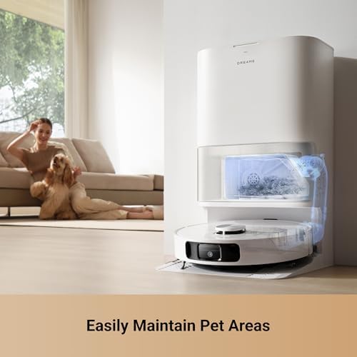 DREAME L10s Ultra Gen 2 Robot Vacuum and Mop  10 000Pa Suction  MopExtend Tech  All in One Base Station  75 Days Auto Empty  Mop Self Washing&Drying  Smart Obstacle Avoidance  Carpet Cleaning