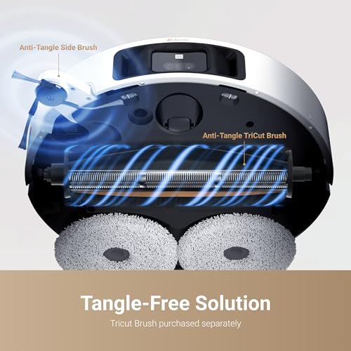 DREAME L40 Ultra Robot Vacuum with Removable & Liftable Mop  Extendable & Liftable SideBrush  11 000Pa Suction  149  Mop & Washboard Self Cleaning  Auto Empty  Auto Refill  Voice Control
