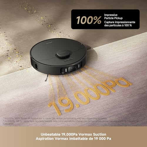 DREAME L40s Ultra AE Robot Vacuum and Mop Combo  19 000Pa Suction  Self Emptying Dust Box  Flexible Mop & 167  Self Cleaning Washboard  Diverse Brush Selection  All in One Station  Auto Refill