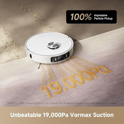 DREAME L40s Ultra AE Robot Vacuum and Mop Combo  19 000Pa Suction  Self Emptying Dust Box  Flexible Mop & 167  Self Cleaning Washboard  Diverse Brush Selection  All in One Station  Auto Refill